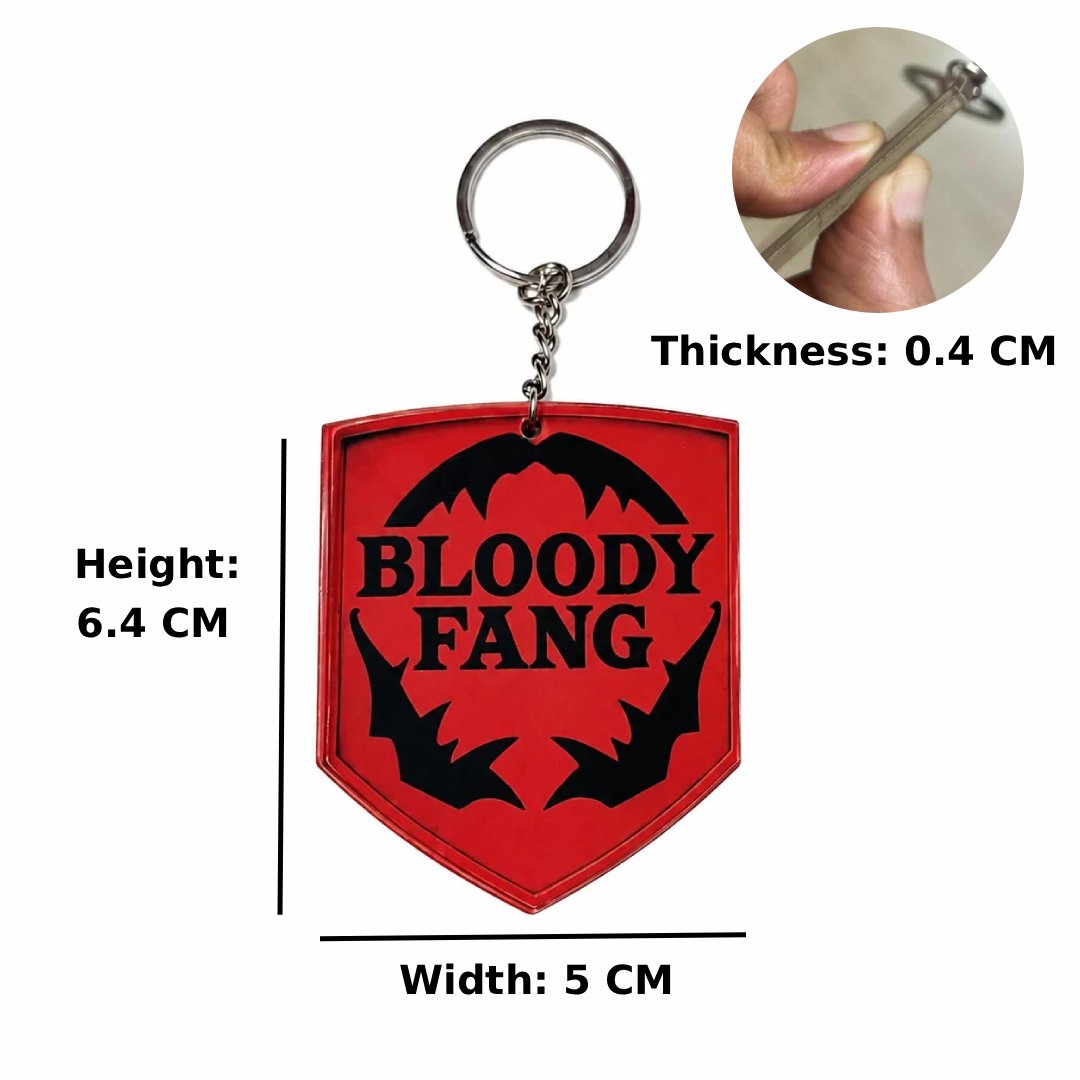 Bloody Fang Keychain