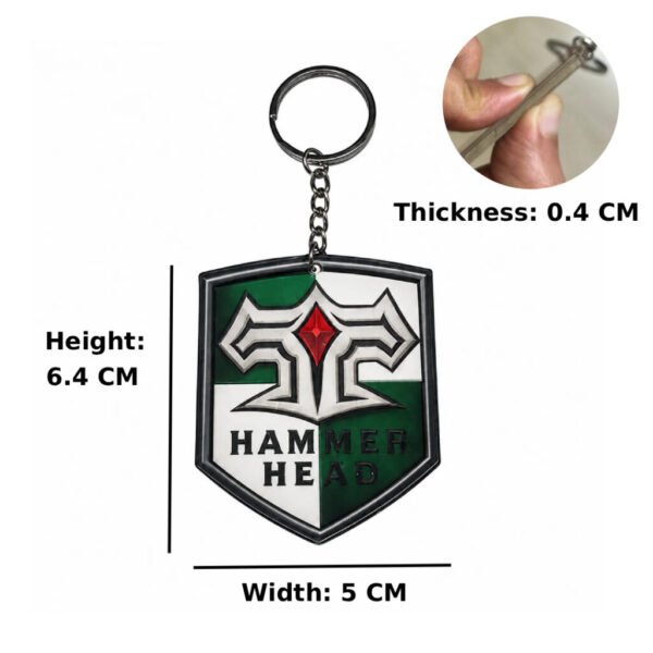 Idaten Jump Hammer Head Keychain
