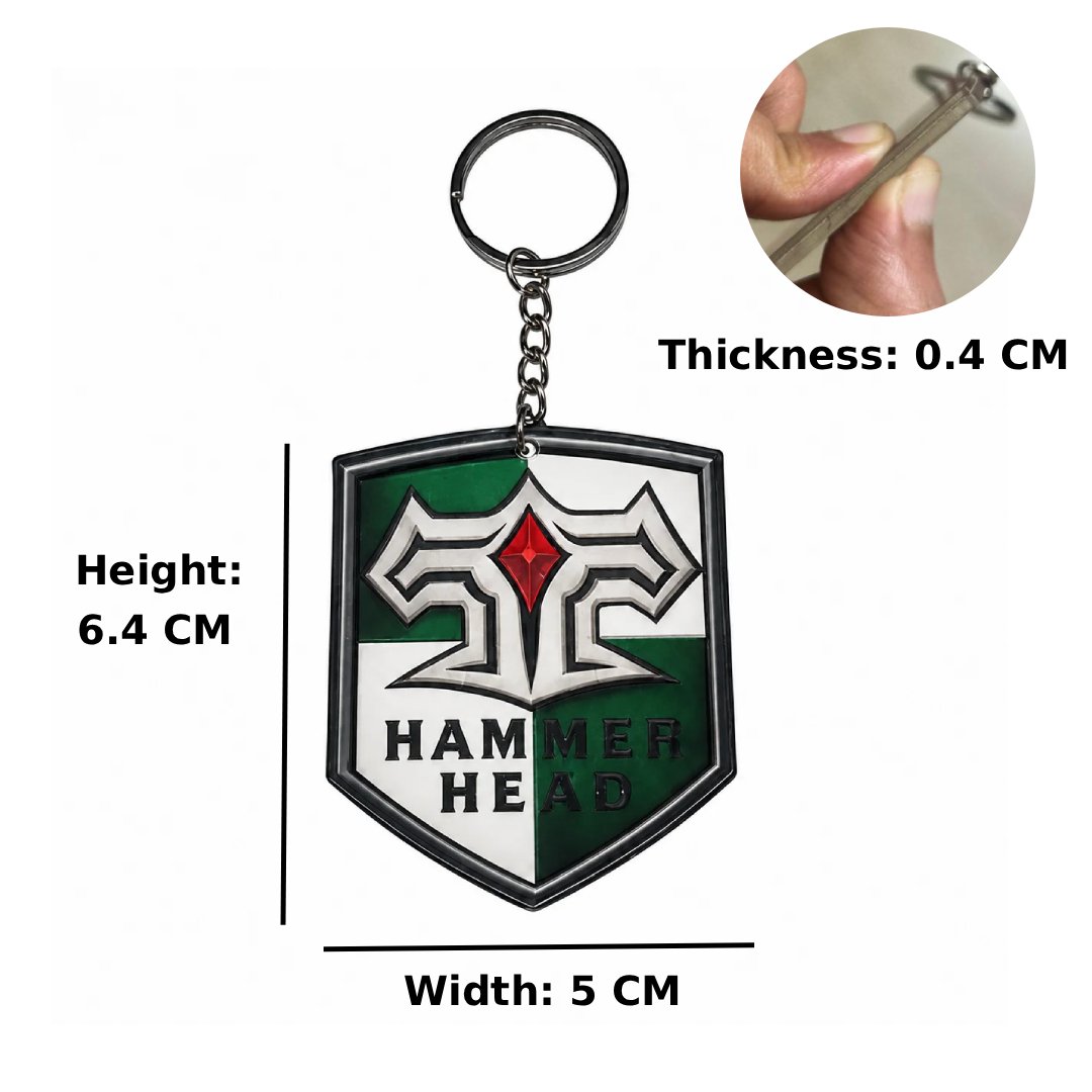 Hammer Head Keychain