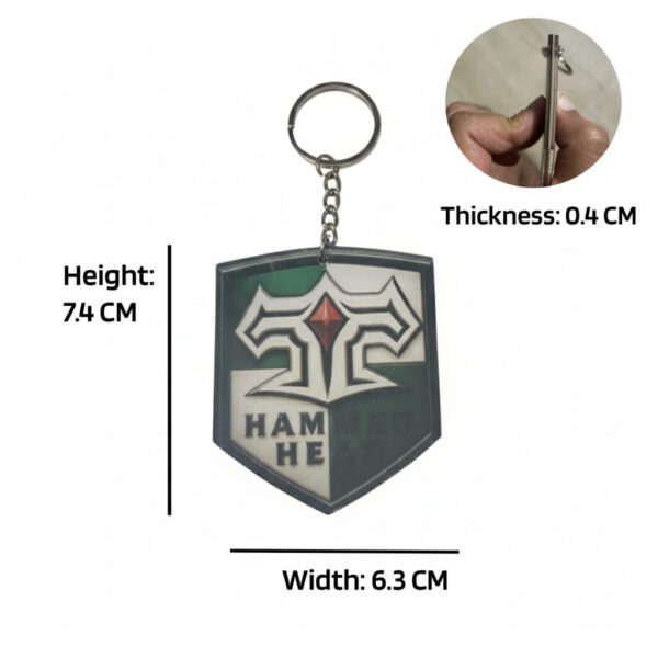 Idaten Jump Hammer Head Keychain
