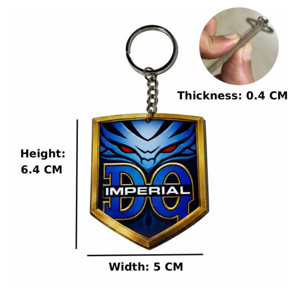 Idaten Jump Imperial Dragon Keychain