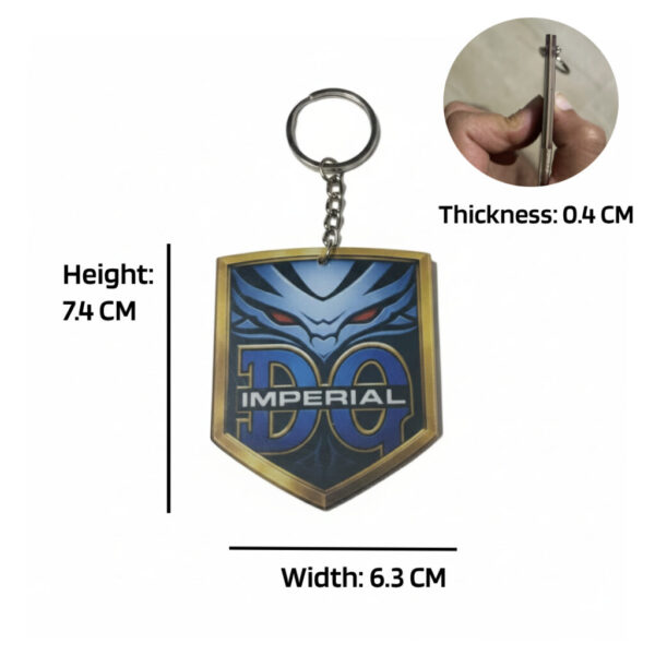 Idaten Jump Imperial Dragon Keychain