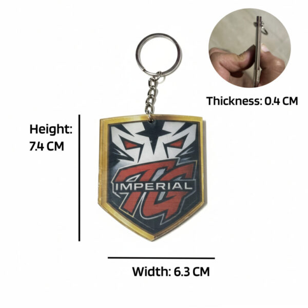 Idaten Jump Imperial Tiger Keychain