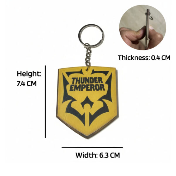 Idaten Jump Thunder Emperor Keychain