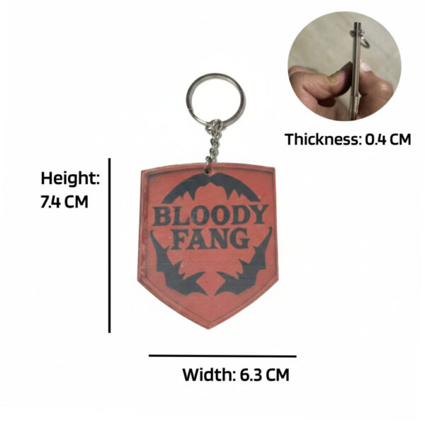 Idaten Jump Bloody Fang Keychain